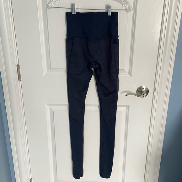 Athleta Exhale Stash Pocket Heel Tight in SoftLuxe Navy Blue  - 36295 - Picture 8 of 13